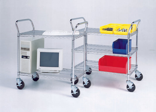 NSF Certified Chrome Service Carts