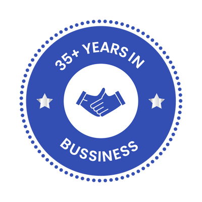 35+ years in business