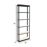 600 lb. Capacity Per Shelf