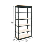 600 lb. Capacity Per Shelf
