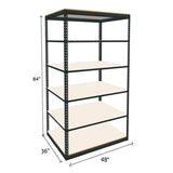 600 lb. Capacity Per Shelf