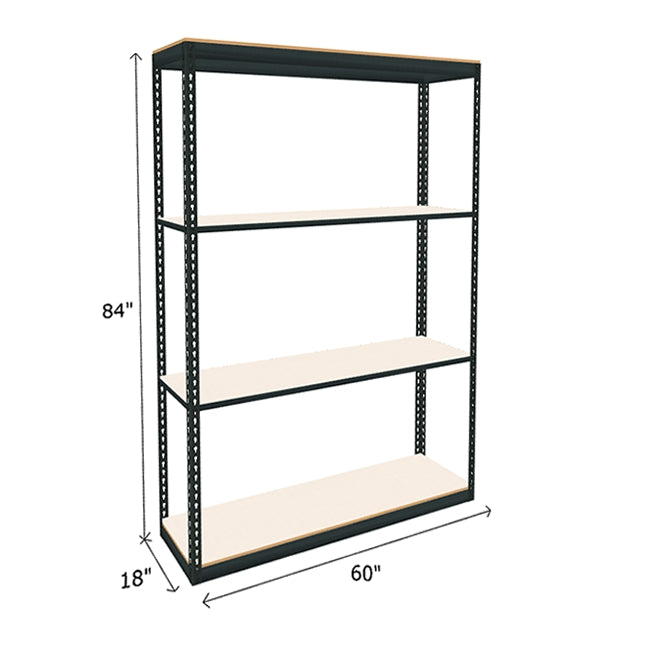 600 lb. Capacity Per Shelf
