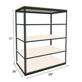 450 lb. Capacity Per Shelf