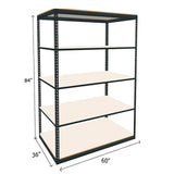 450 lb. Capacity Per Shelf