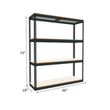 1000 lb. Capacity Per Shelf