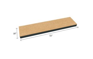 Bulk Shelving Extra Shelf 1500 lb. Capacity - 3/4" Particle Board Decking