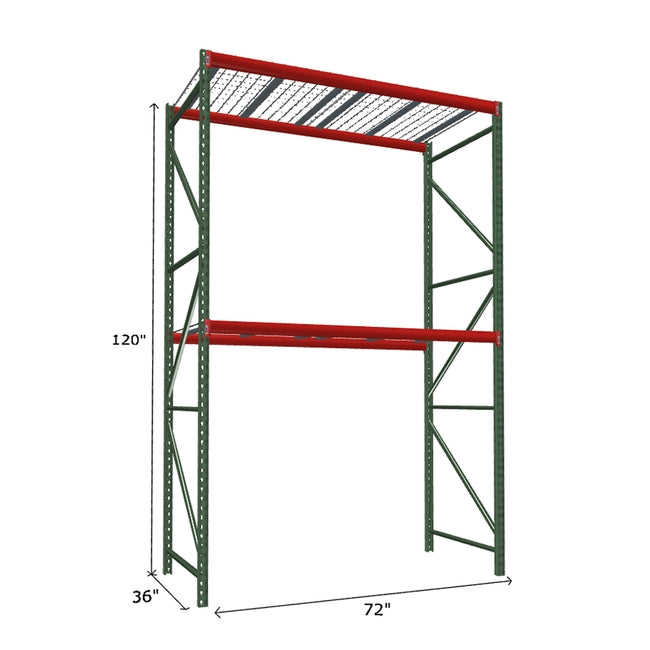 Starter Unit with Wire Mesh Decking