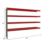 FastRak Add-on Unit with Wire Mesh Decking