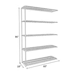 NSF Certified Chrome Wire Shelving Add-On Unit