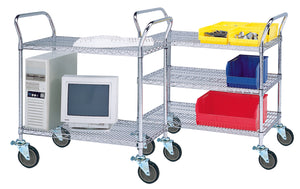 NSF Certified Chrome Service Carts