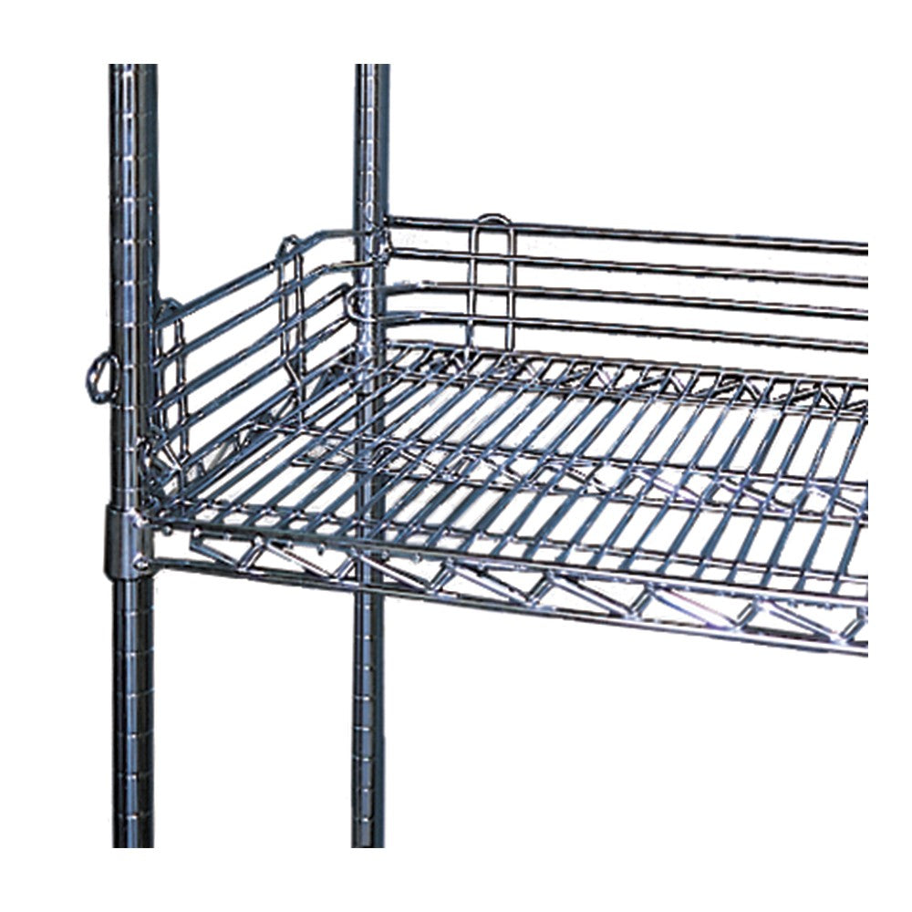 Chrome Wire Accessories: Chrome Shelving Ledge | BuyRack.com – Buy Rack