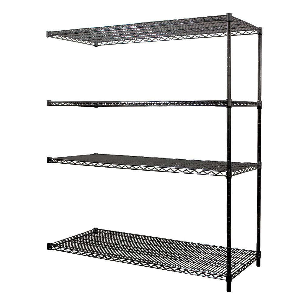 Industrial Black Wire Shelving, Powder Coated | BuyRack – Buy Rack