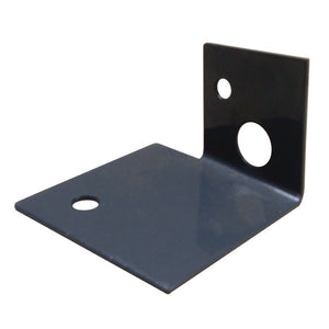 metal footplate to hold shelving unit